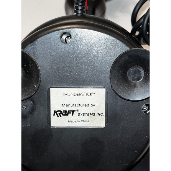 Vintage Kraft Systems Thunderstick Gaming Joystick PC Video Game Control 15 Pin - Picture 10 of 10